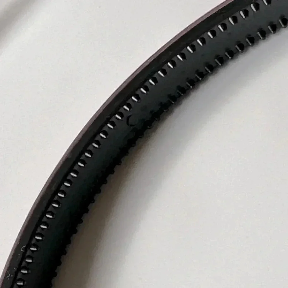 Thin & Flat Pastel Rainbow Sparkling Headband Narrow Rhinestones Glitter Sparkle - Picture 4 of 4